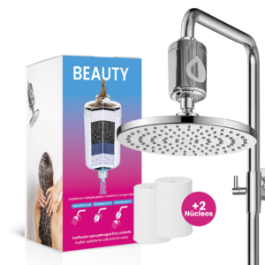 Pack de Purificador de Ducha Beauty + 2 repuestos