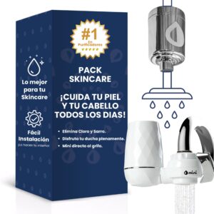 Pack Skincare PURA Mini + Beauty · Purificadores para Lavabo y Regadera