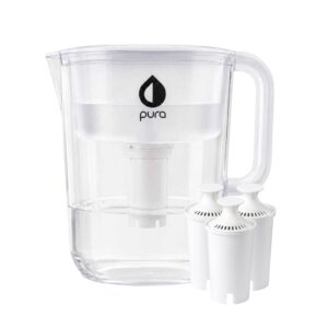 Jarra purificadora portátil con 3 Repuestos Extras
