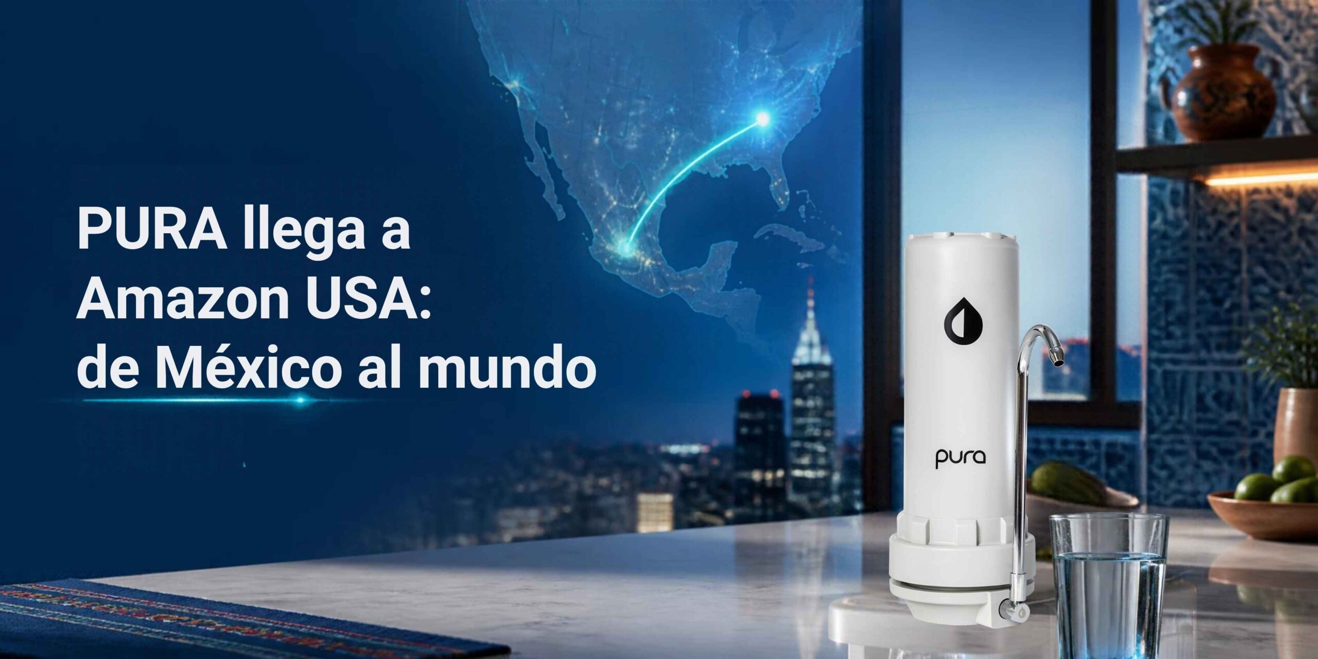 PURA llega a Amazon USA: de México al mundo